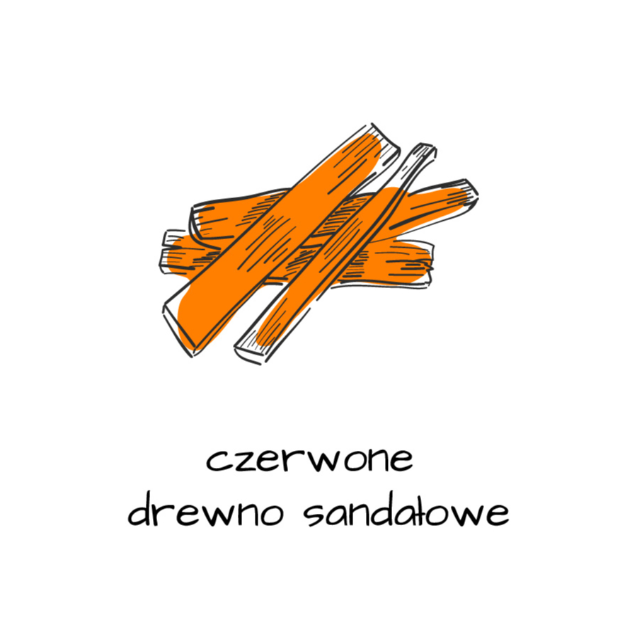 Czerwone drewno sandałowe